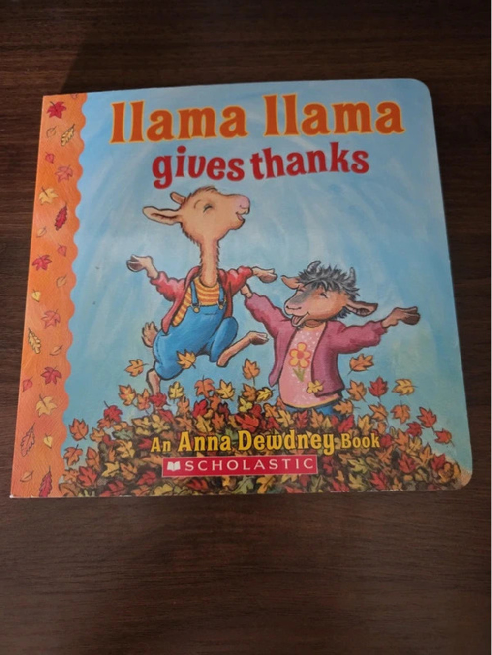 Llama llama gives Thanks